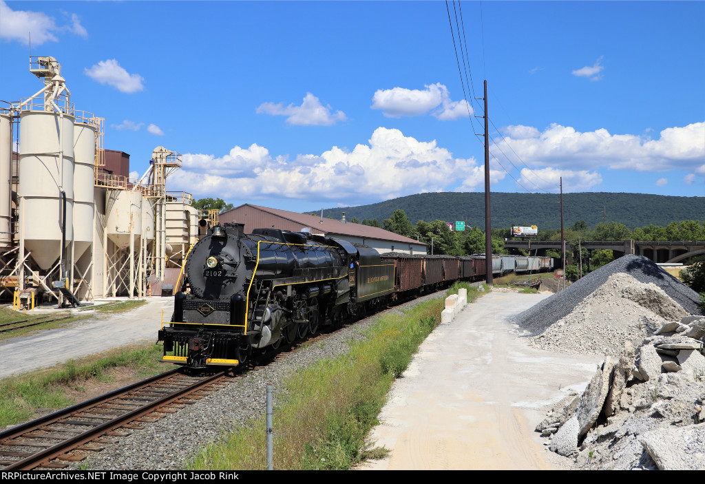 Steam Freight at Koremart